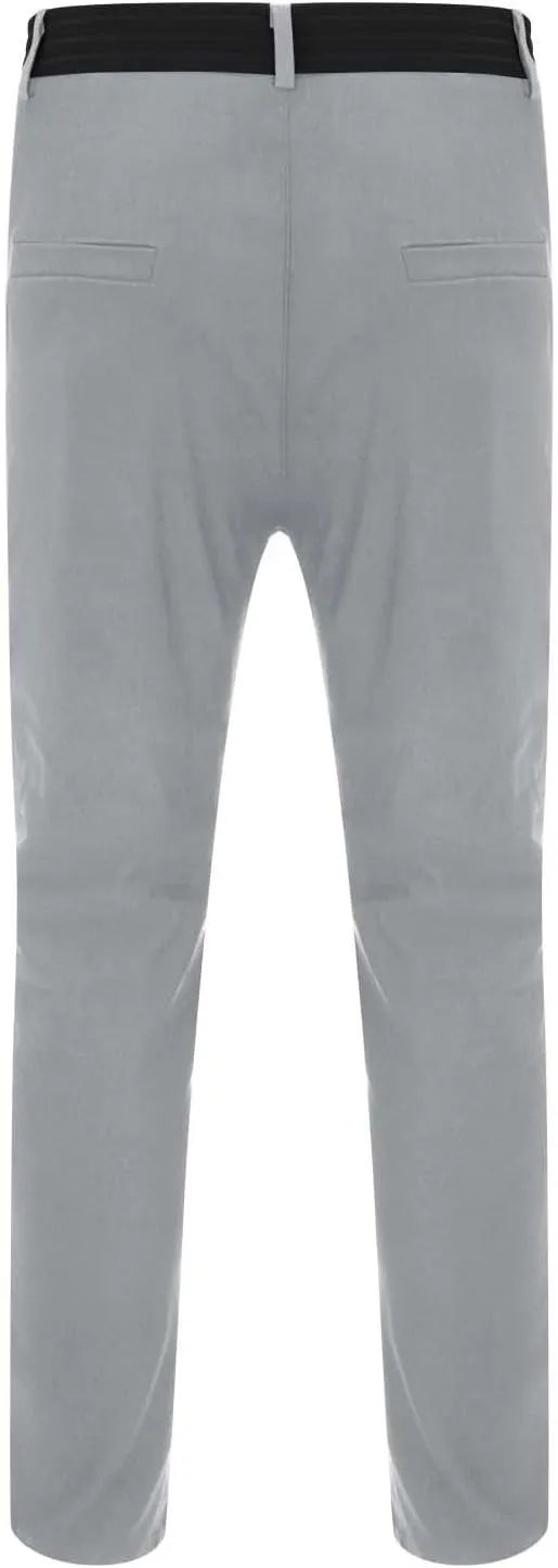 Mens Flat Front Dress Pant Fashion Slim Fit Stretch Tapered Golf Pant Casual Skinny Straight Leg Travel Slacks Chinos