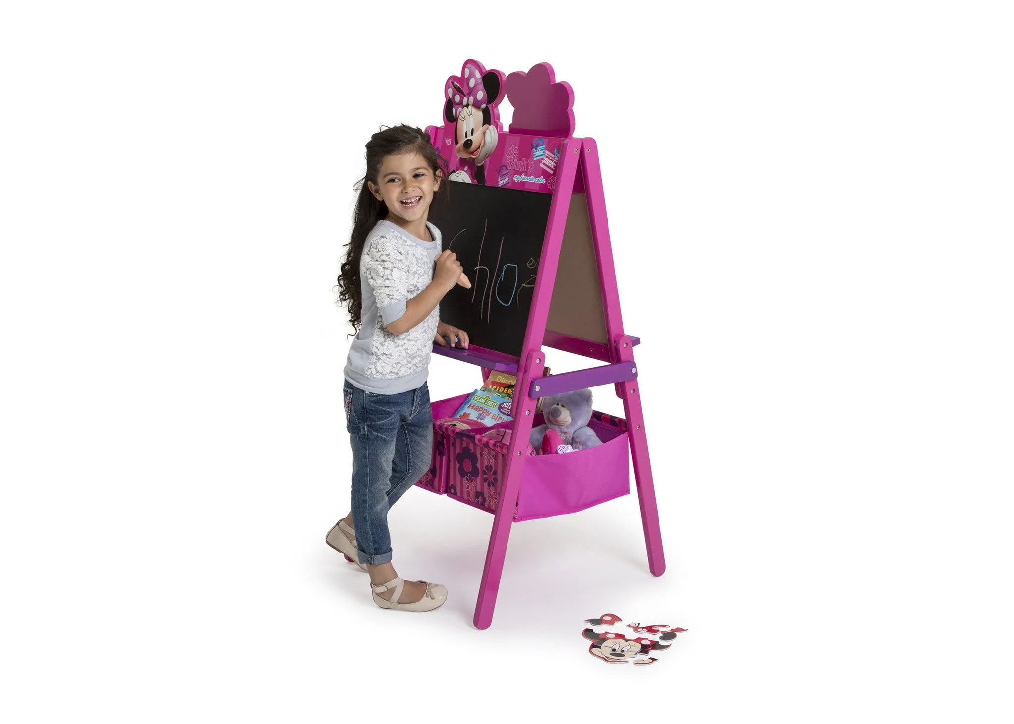 Minnie Mouse Wooden Double Sided Activity Easel