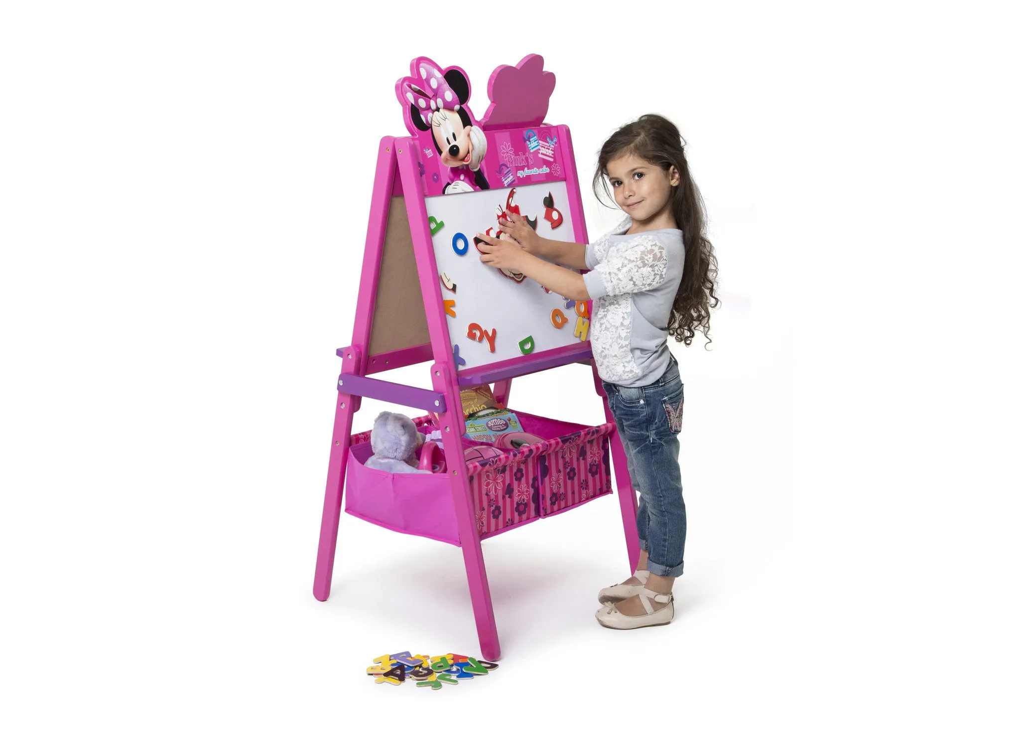 Minnie Mouse Wooden Double Sided Activity Easel