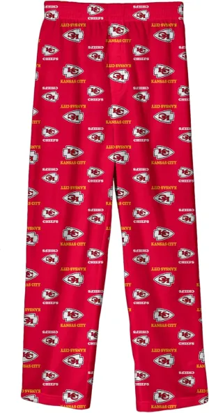 Outerstuff NFL Boys Kids Youth Pajama Pants for Boys 4-18  Soft, Durable Nightwear with Team Logos for Young Fans