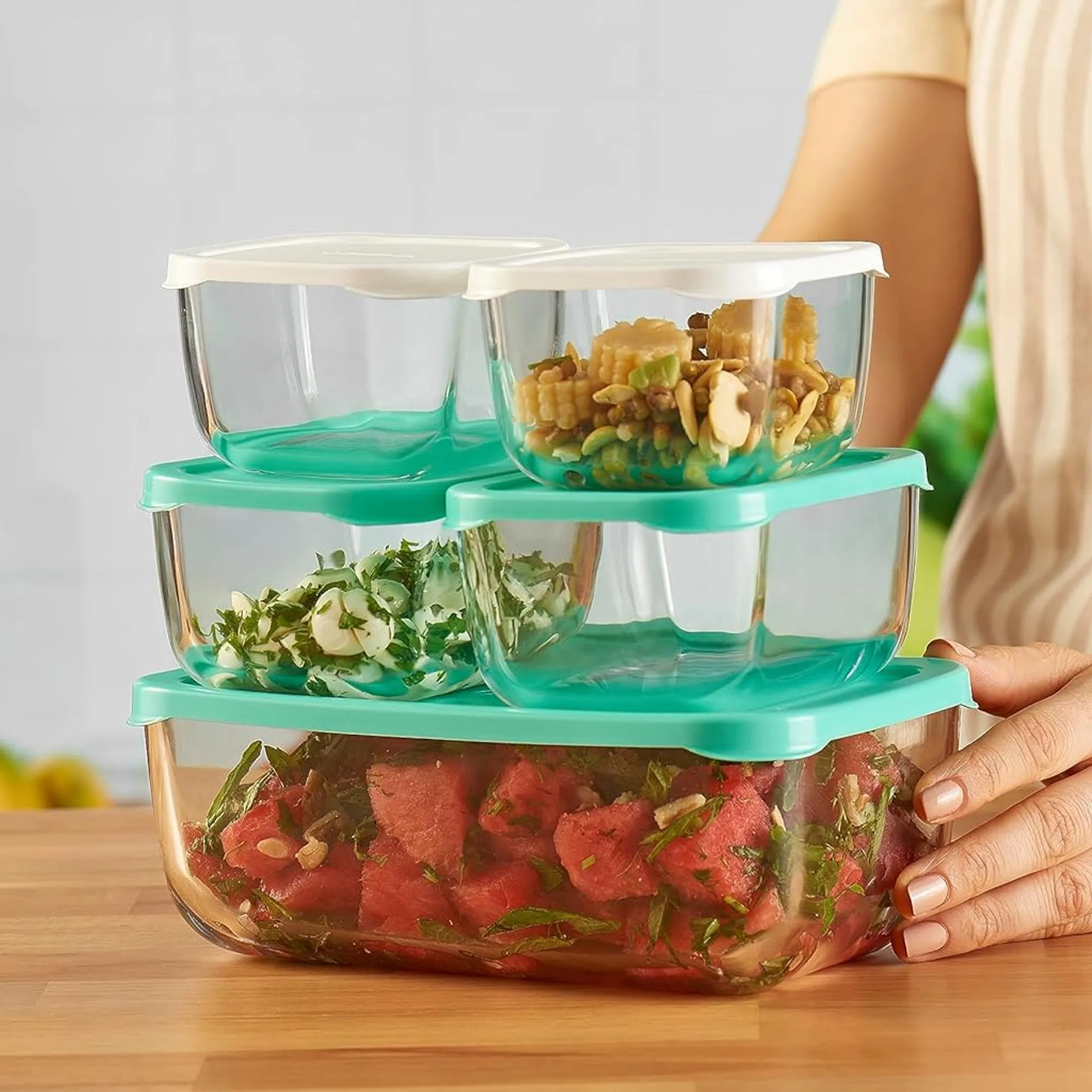 Pasabahce Snowbox 830ml Storage Container Clear