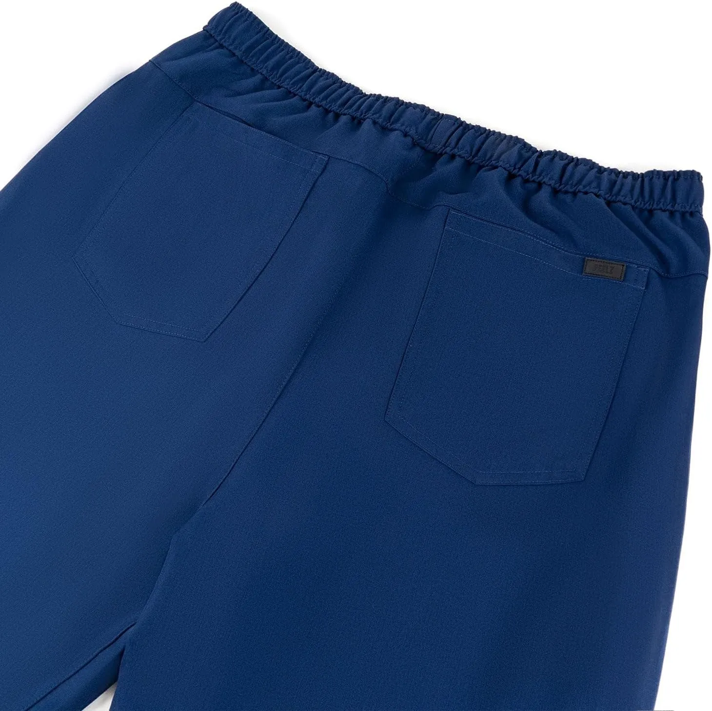 Peelz Ted 4-Pocket Jogger Scrub Pants for Men - Elastic Waistband, Drawstring Tie, Soft Men's Scrubs, Slim Fit