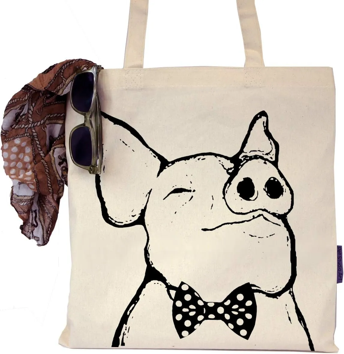 Pet Studio Art Farm Animal Tote Bag
