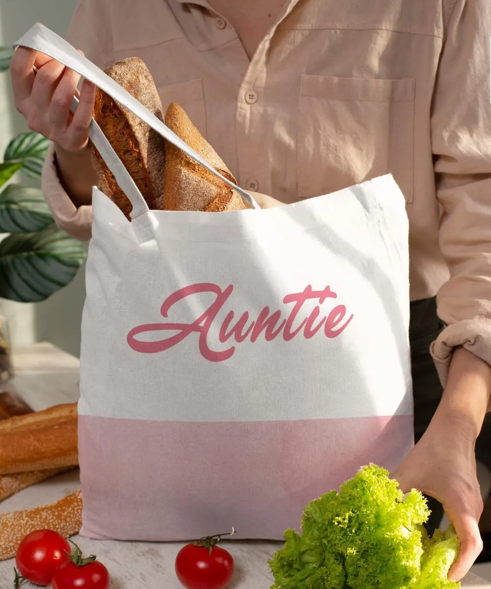 Pink Grandma Gifts Tote Bag, Gifts for Grandma, Grandma Gifts from Grandkids, Best Grandma Christmas Birthday Gifts