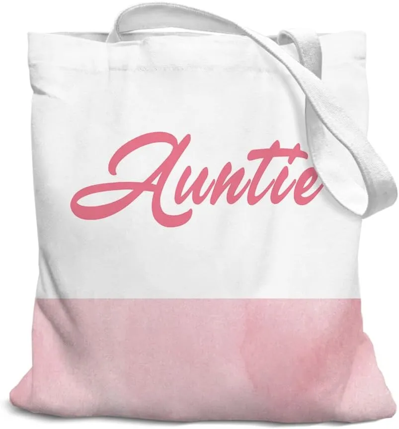 Pink Grandma Gifts Tote Bag, Gifts for Grandma, Grandma Gifts from Grandkids, Best Grandma Christmas Birthday Gifts