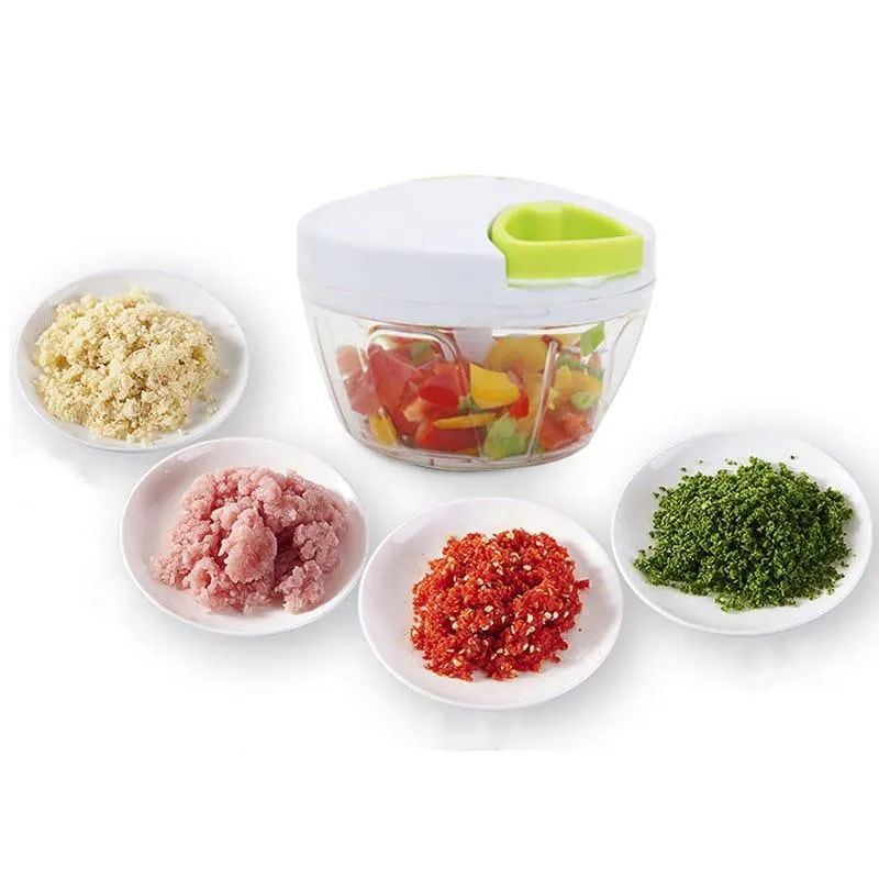 Portable Convenient Hand Pull Food Chopper