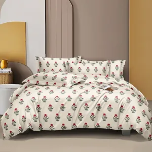 Premium Light Shade King Size Double Bed Elastic Fitted Premium Bedsheet