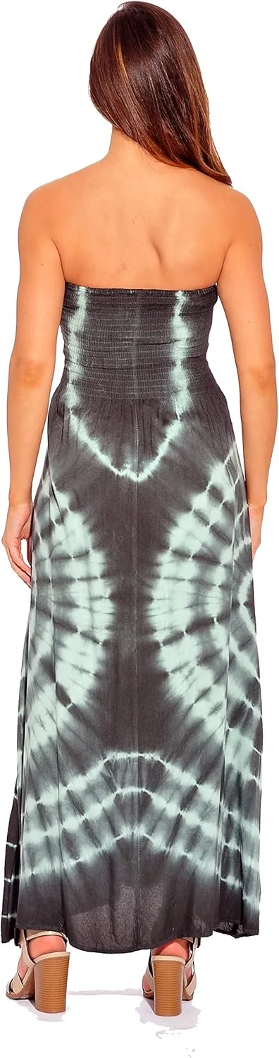Riviera Sun Rasta Maxi Summer Dress for Women Long Sundress with Removable Straps