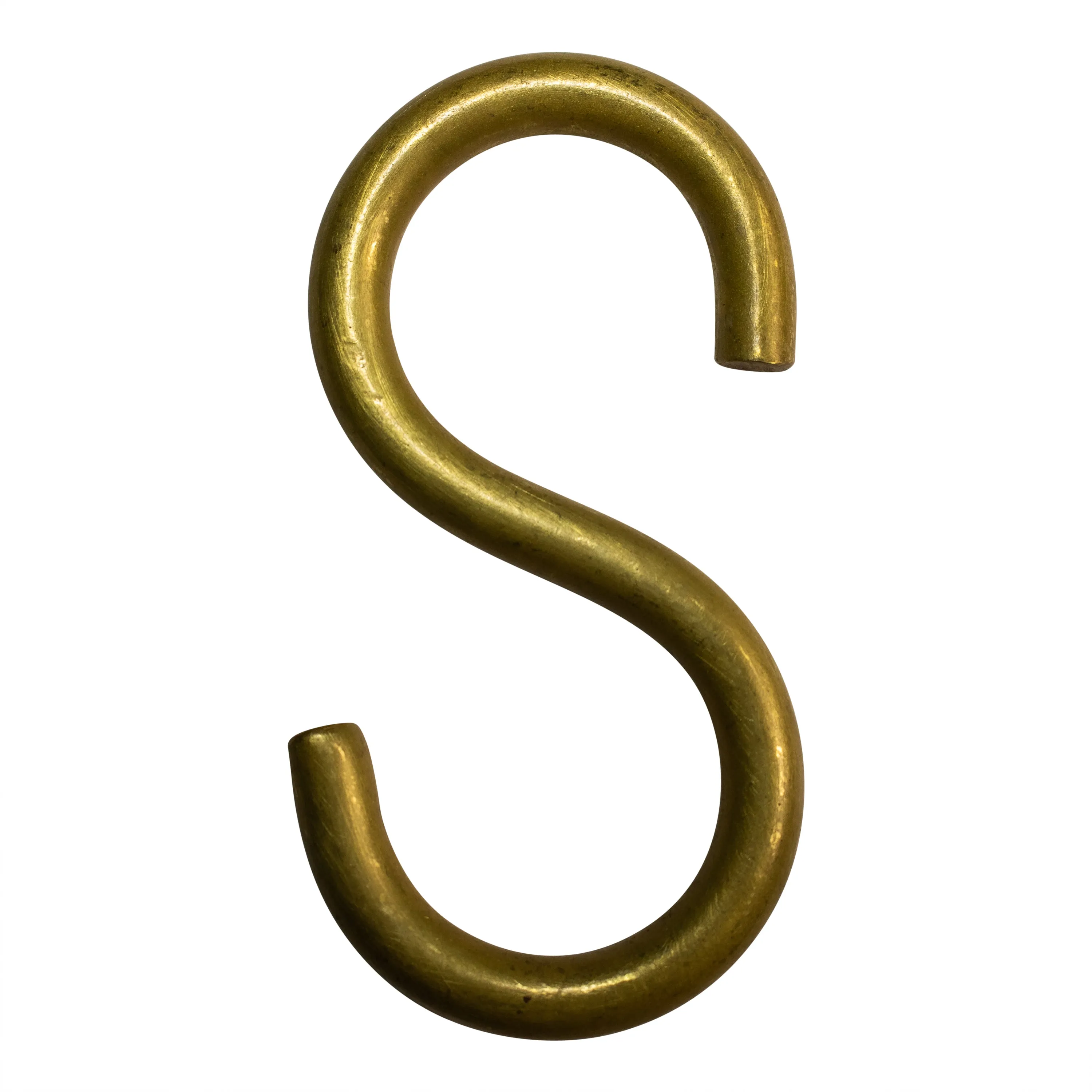 [S-Hook BR13] Brass S-Hook | 3 Sizes