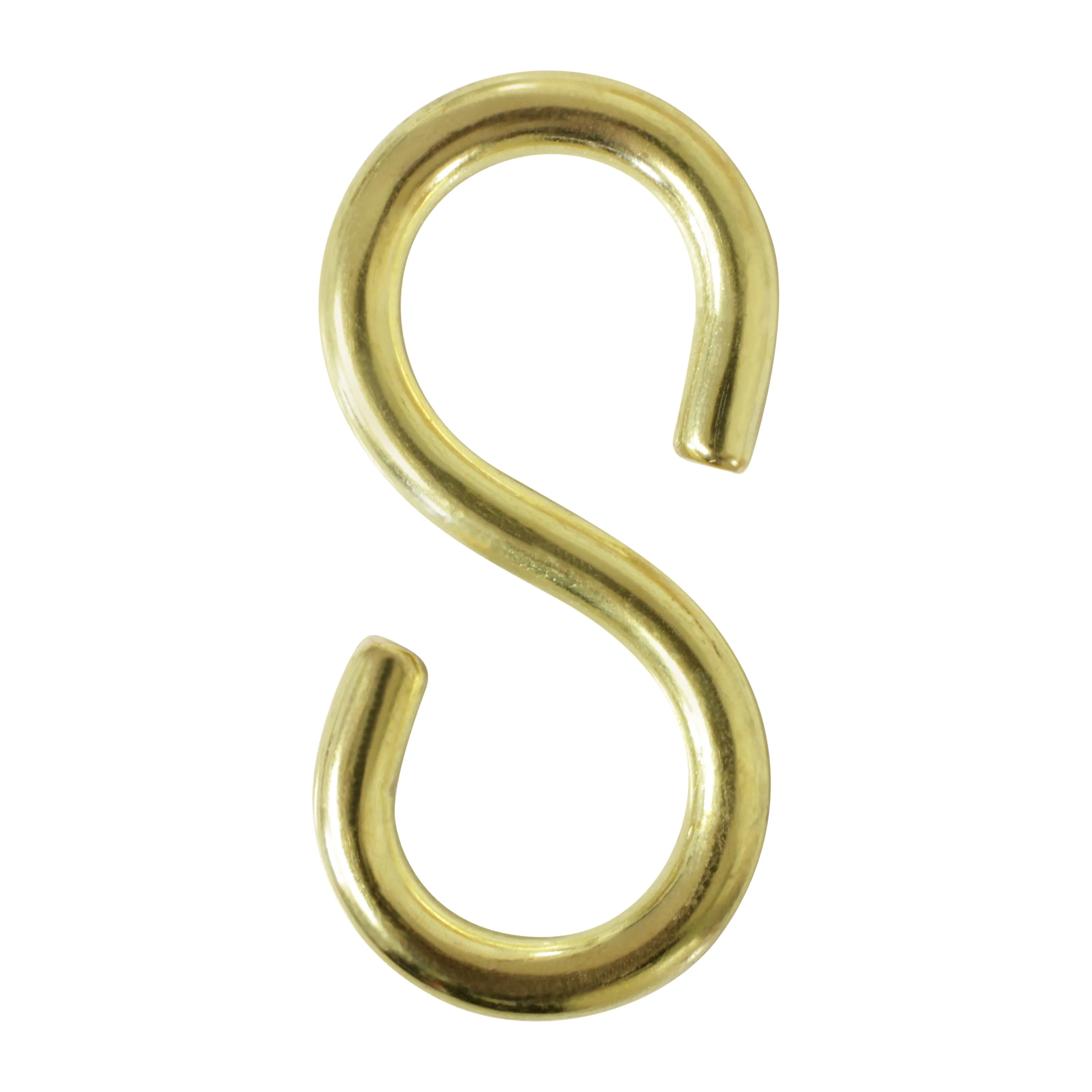 [S-Hook BR13] Brass S-Hook | 3 Sizes