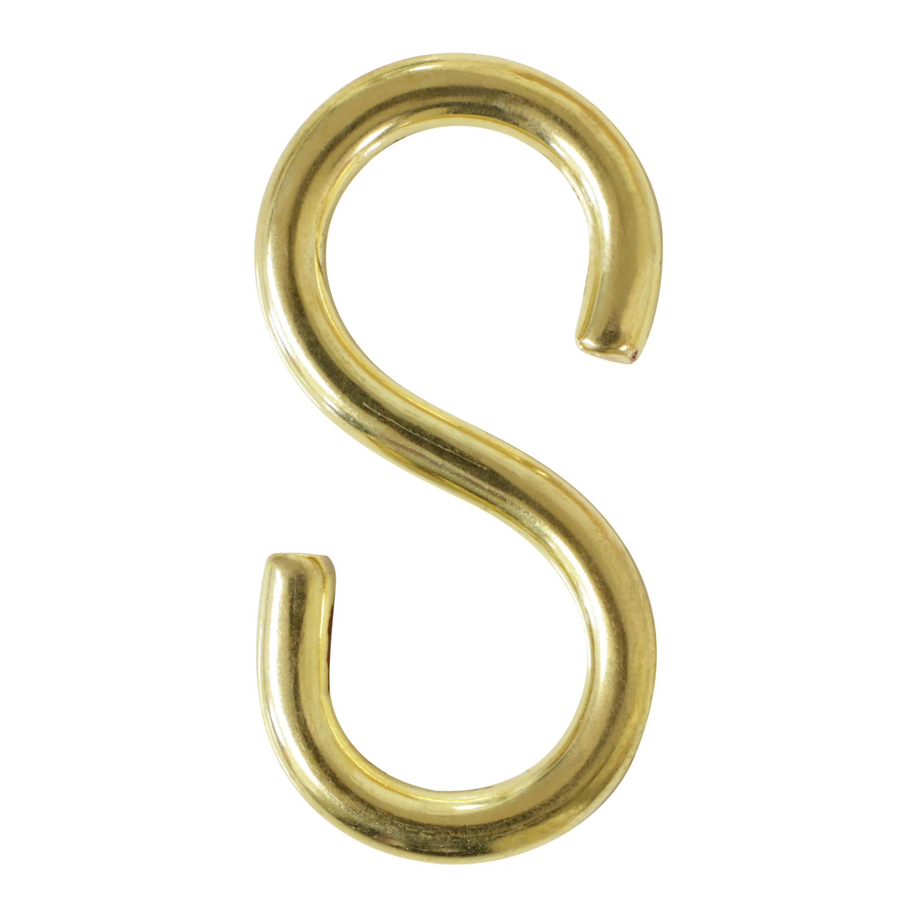 [S-Hook BR13] Brass S-Hook | 3 Sizes
