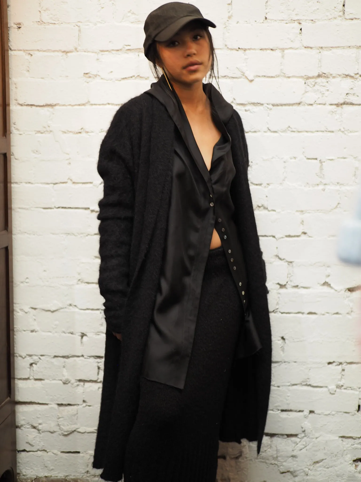 Shawl collar Luxe cardi (Alpaca)