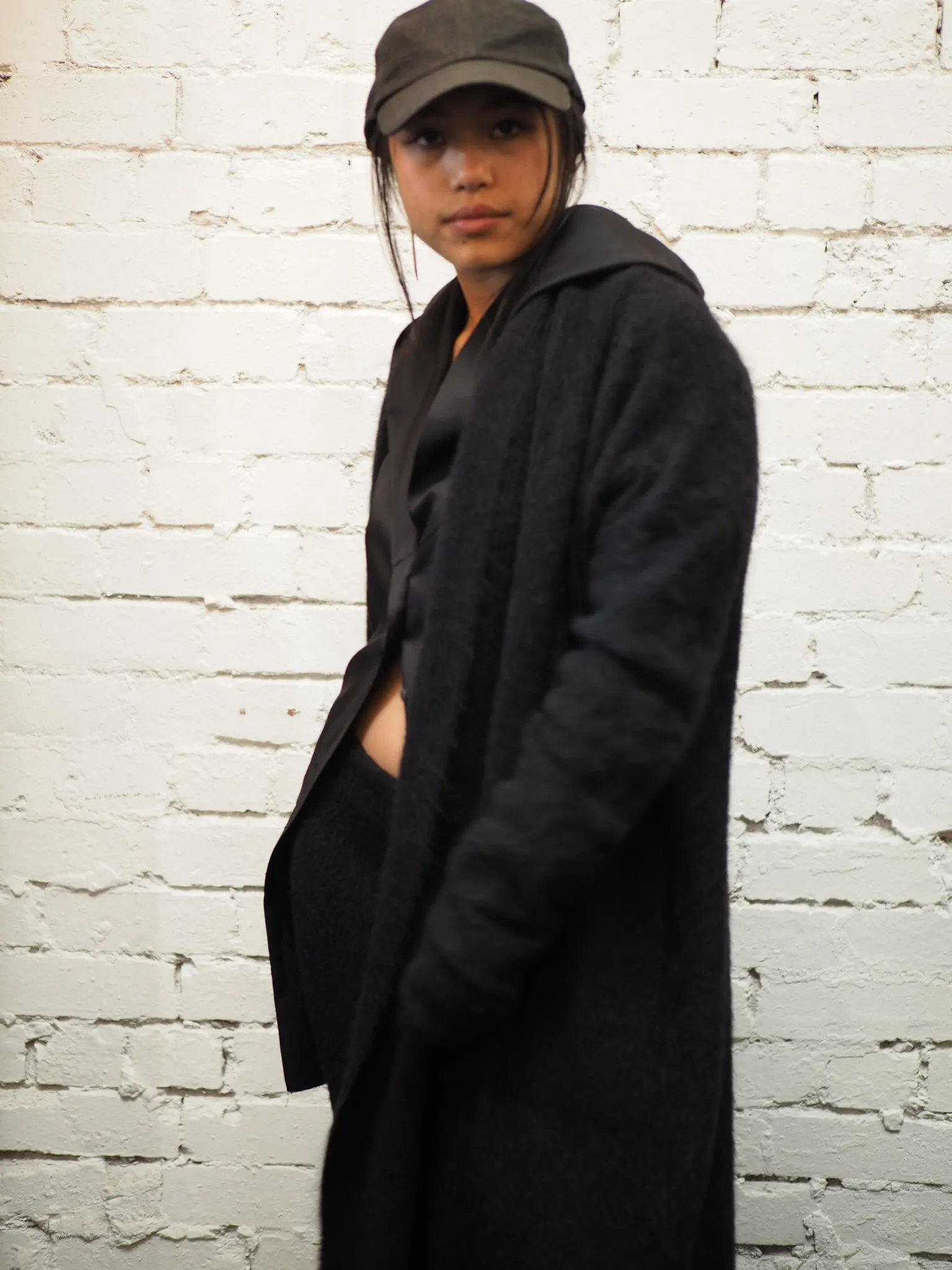 Shawl collar Luxe cardi (Alpaca)