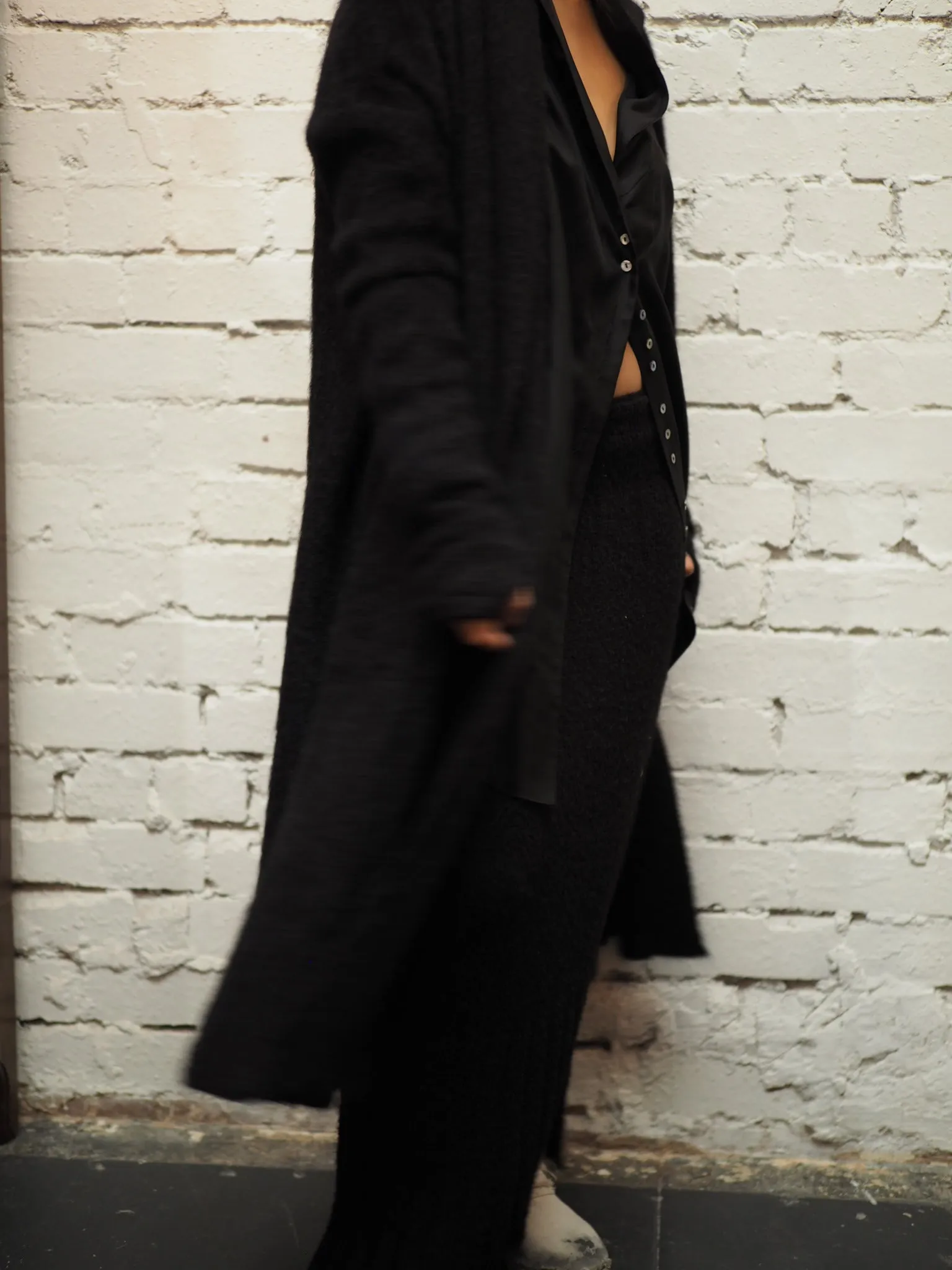 Shawl collar Luxe cardi (Alpaca)