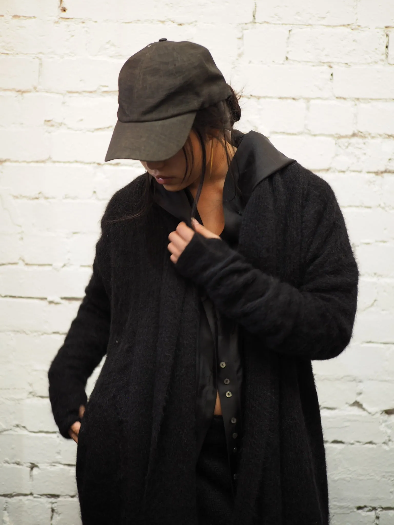 Shawl collar Luxe cardi (Alpaca)