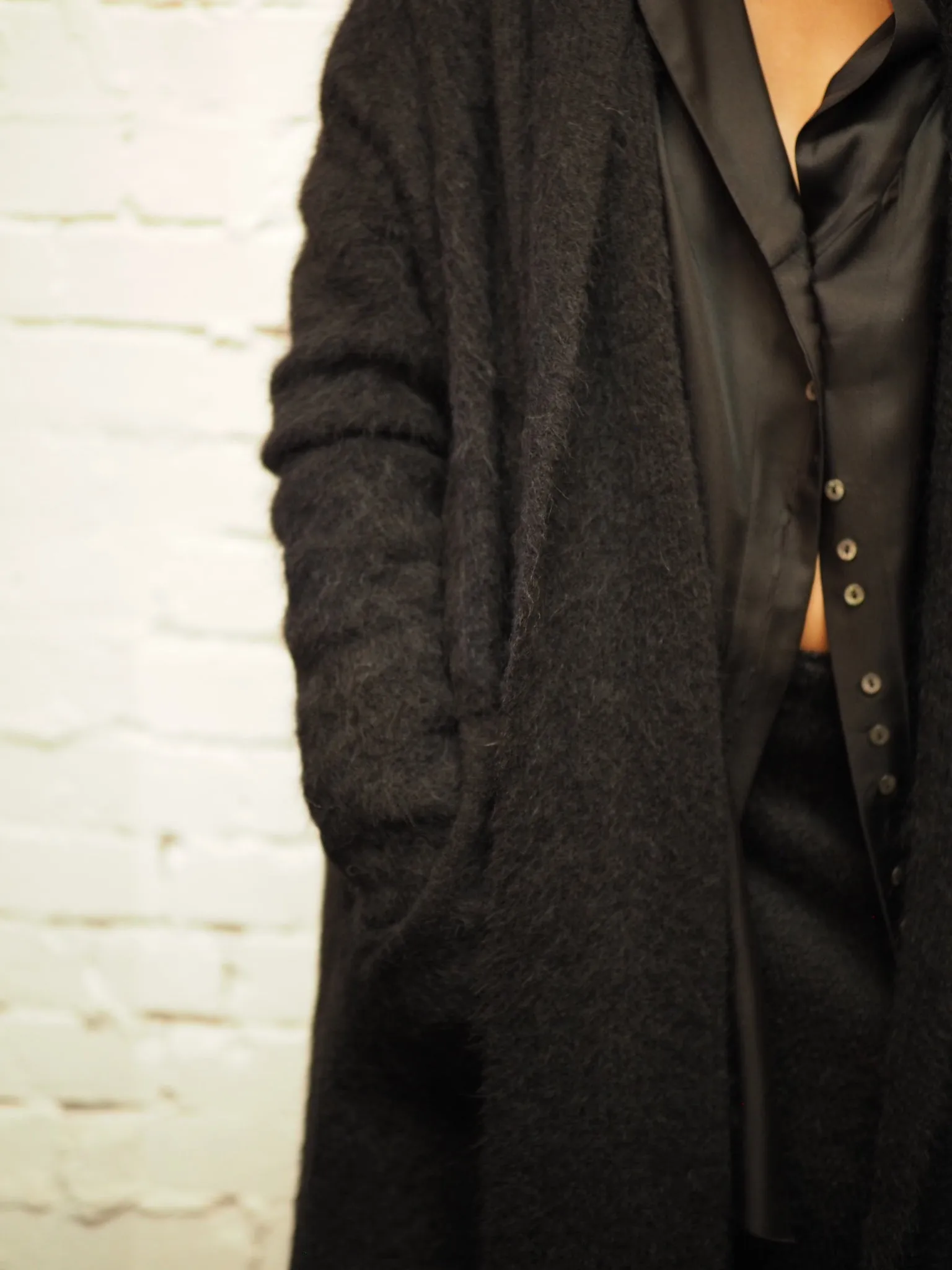 Shawl collar Luxe cardi (Alpaca)