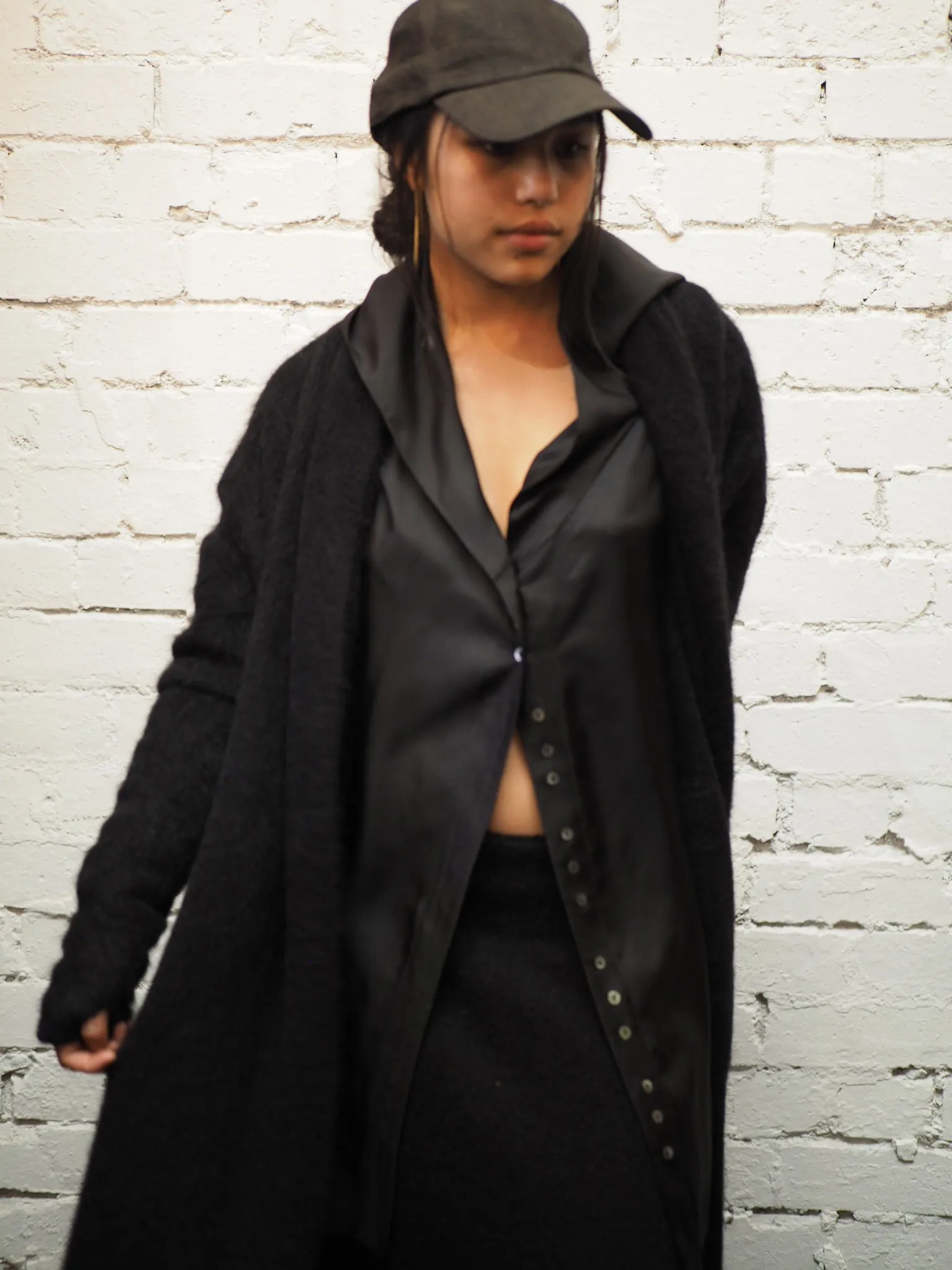 Shawl collar Luxe cardi (Alpaca)