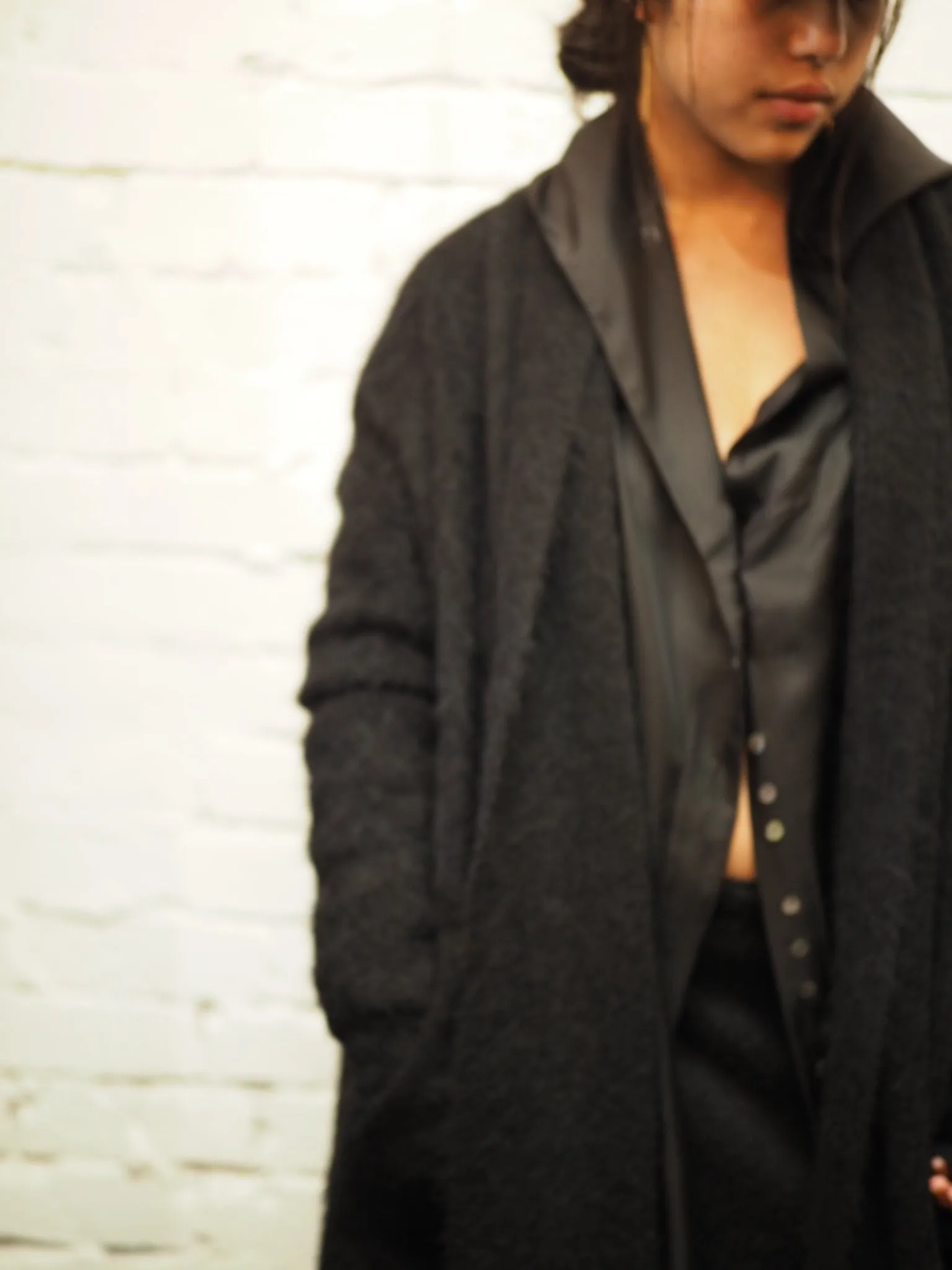 Shawl collar Luxe cardi (Alpaca)