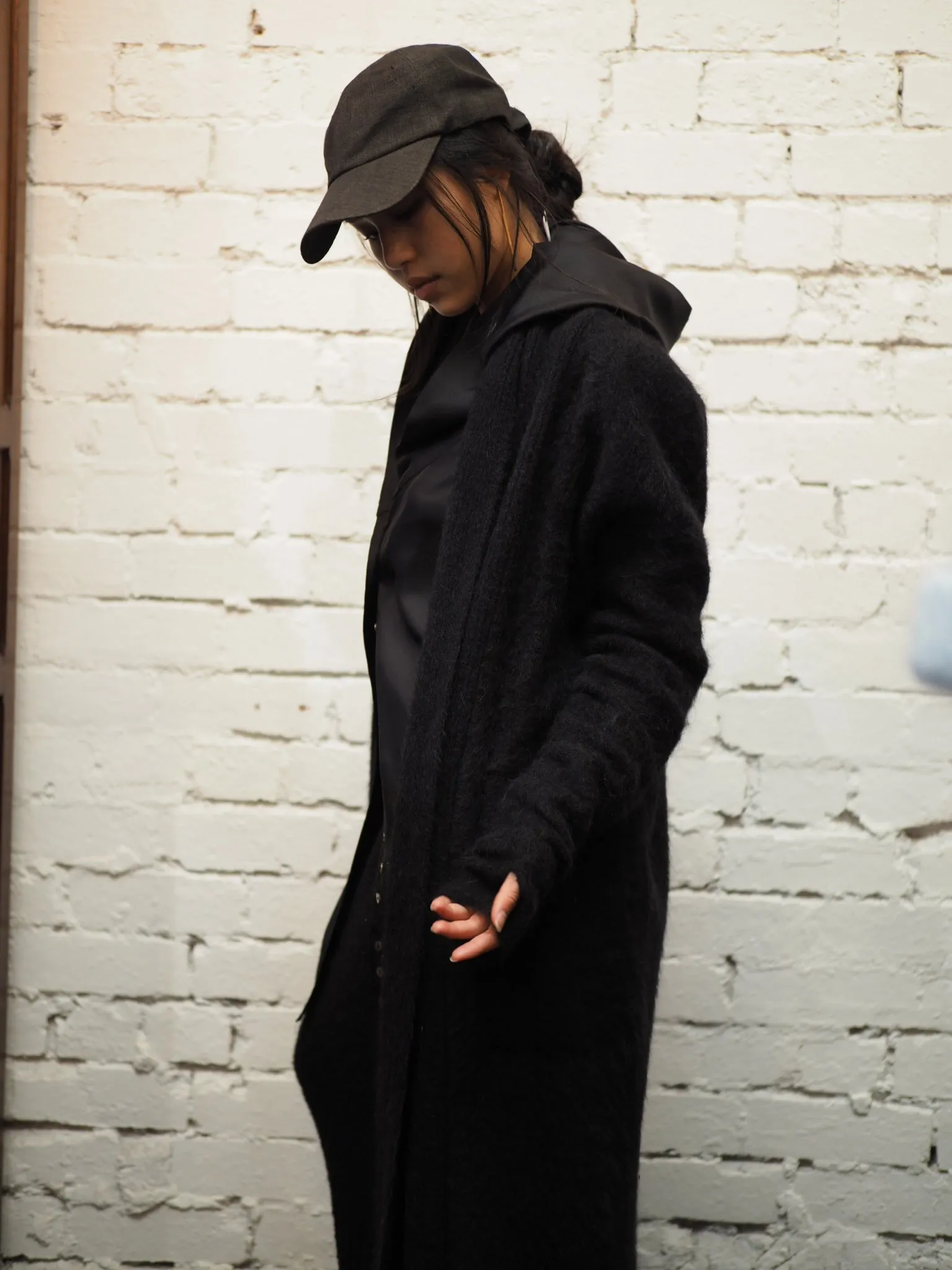 Shawl collar Luxe cardi (Alpaca)