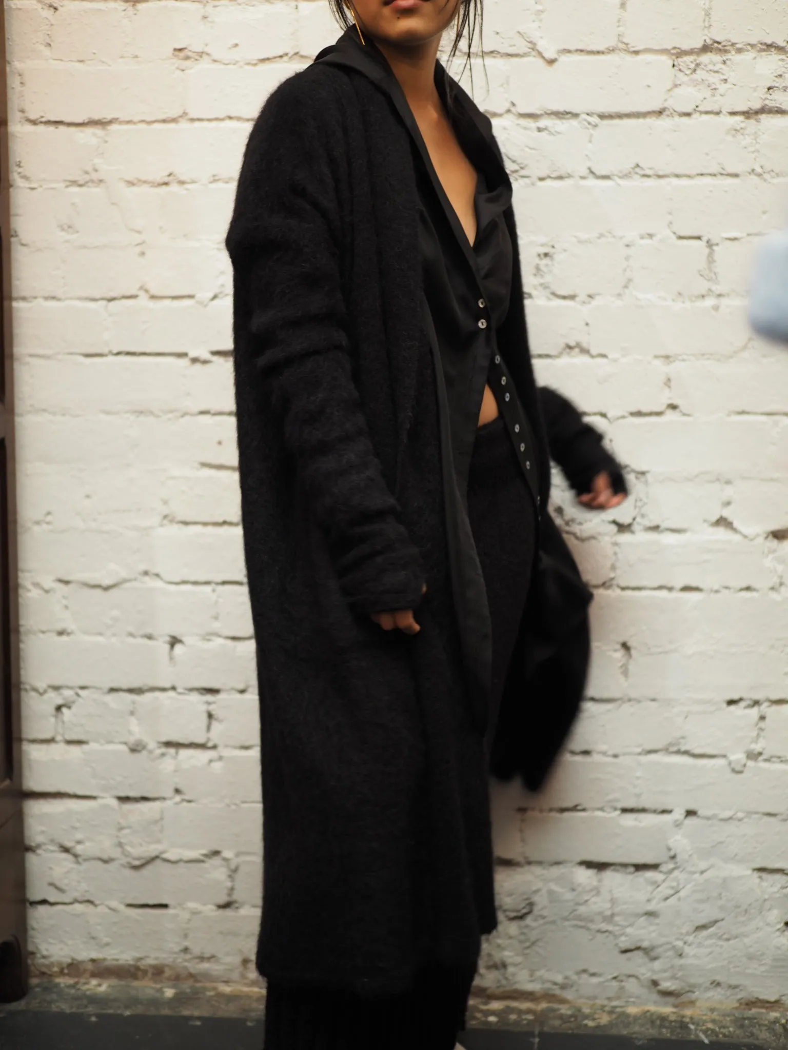 Shawl collar Luxe cardi (Alpaca)