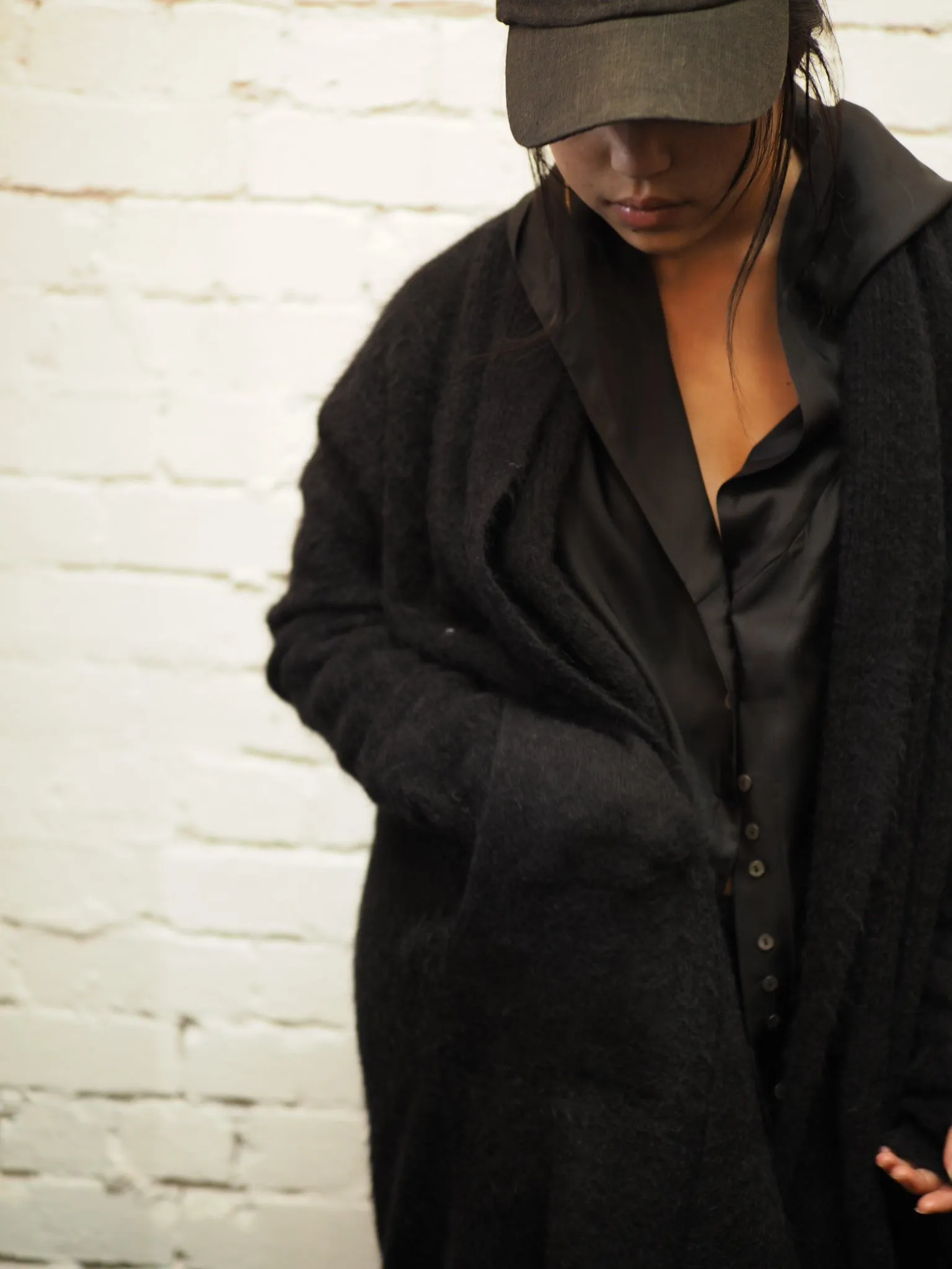 Shawl collar Luxe cardi (Alpaca)