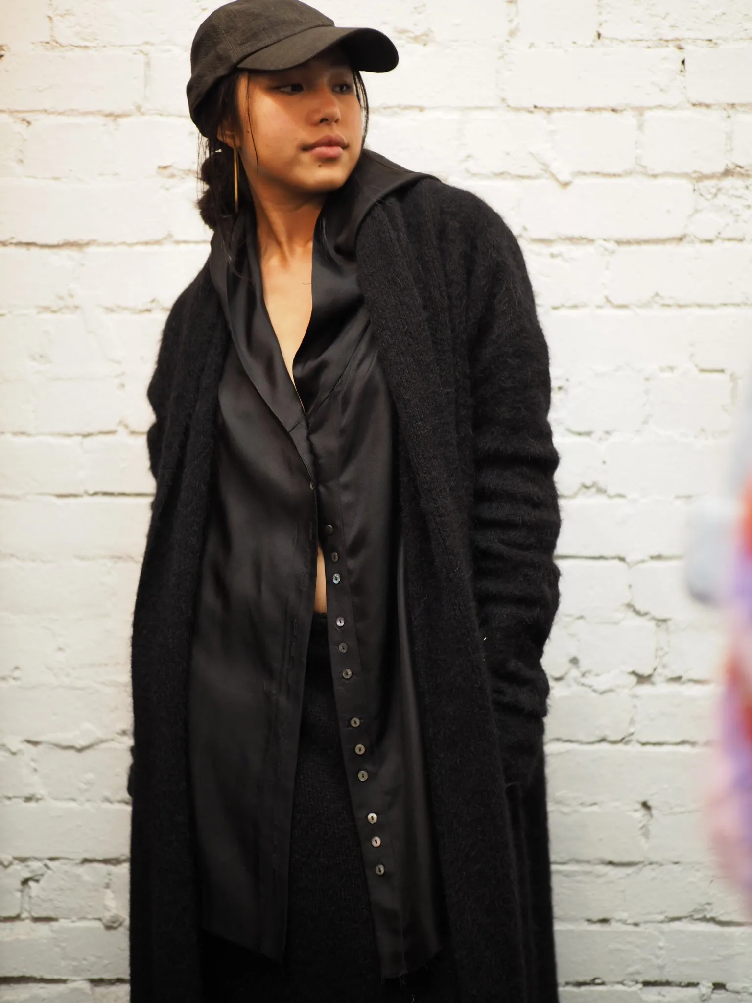 Shawl collar Luxe cardi (Alpaca)