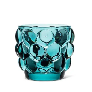 Small Bubble Votive Holder - Blue