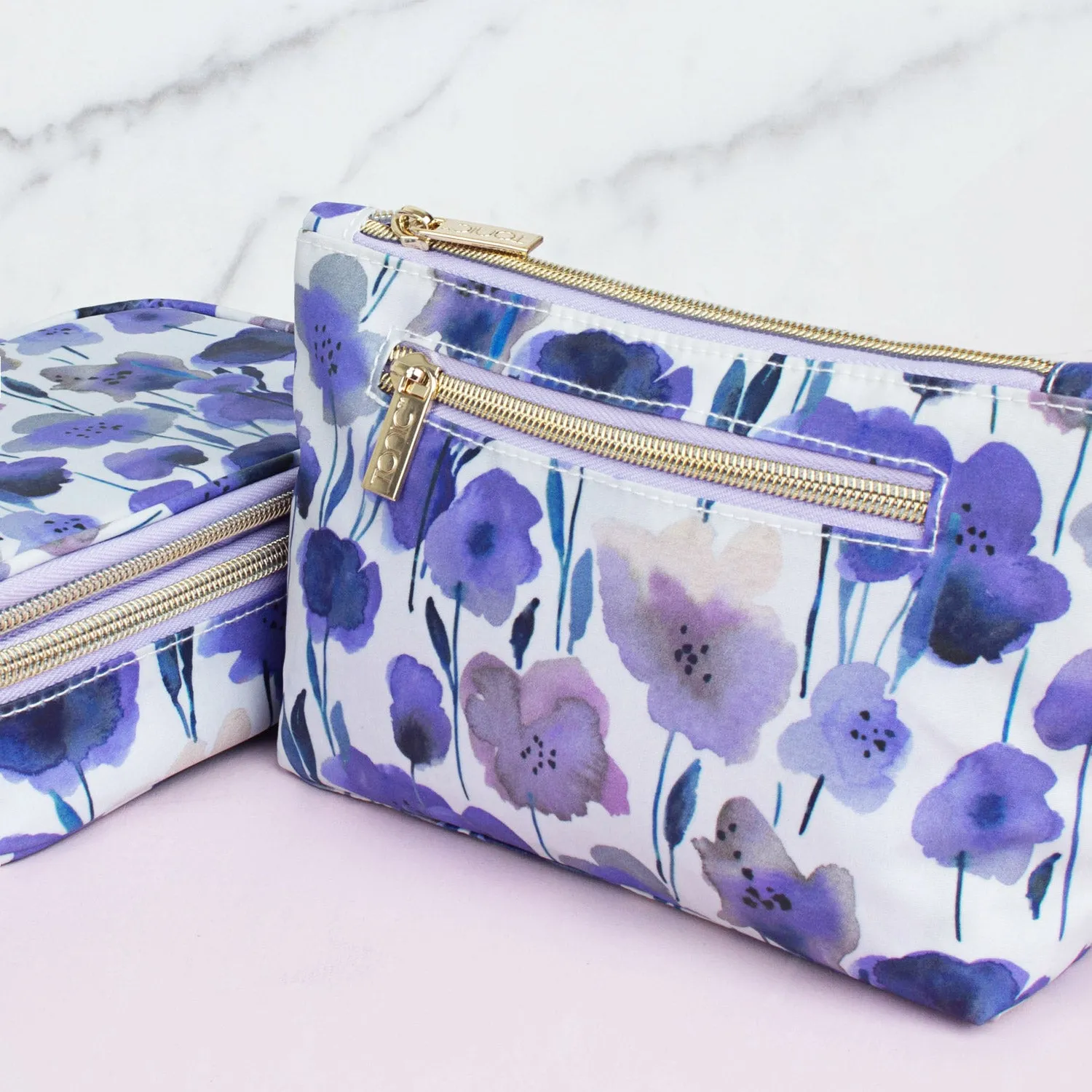 Small Cosmetic Bag - Morning Meadow