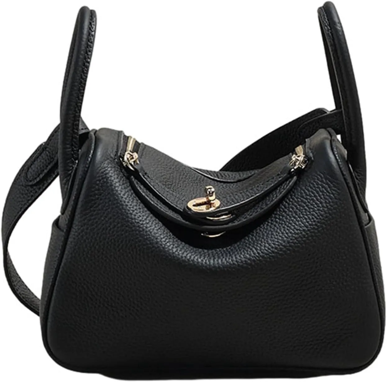 Soft Genuine Leather Satchel Bags for Women Top Handle Shoulder Purses and Handbags Totes Shoulder Bag Well made