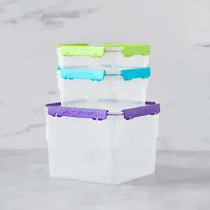 Square Food Containers (6 Piece Set)