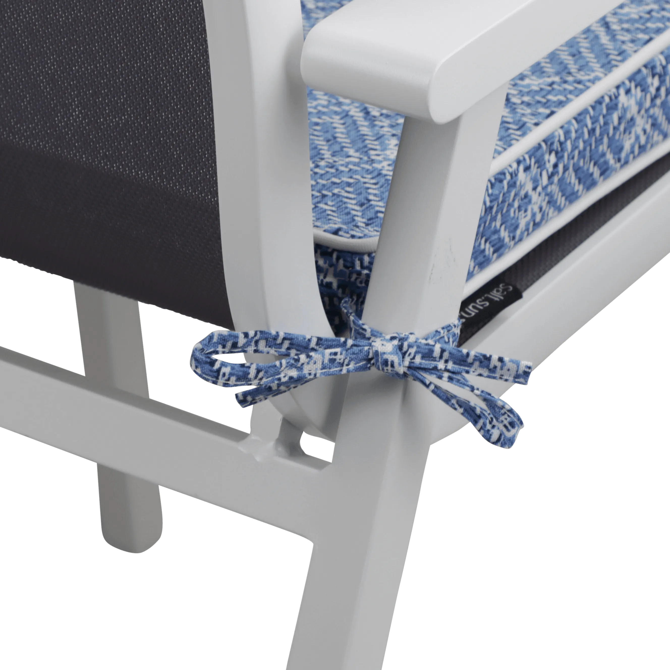 Tahiti Shimmer Square Chair Pad - 43x43x4cm