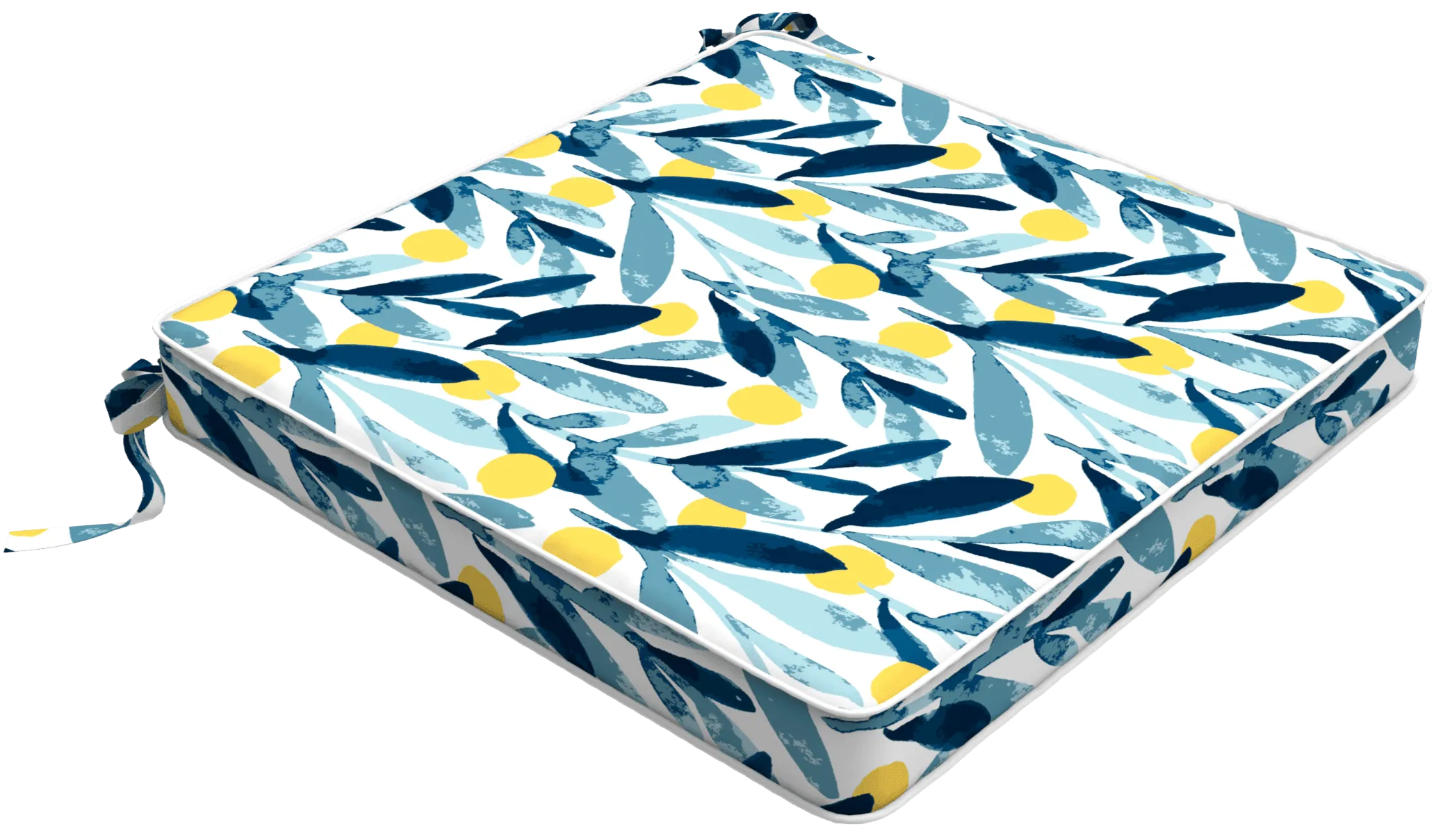 Tahiti Sunrise Square Chair Pad - 43x43x4cm