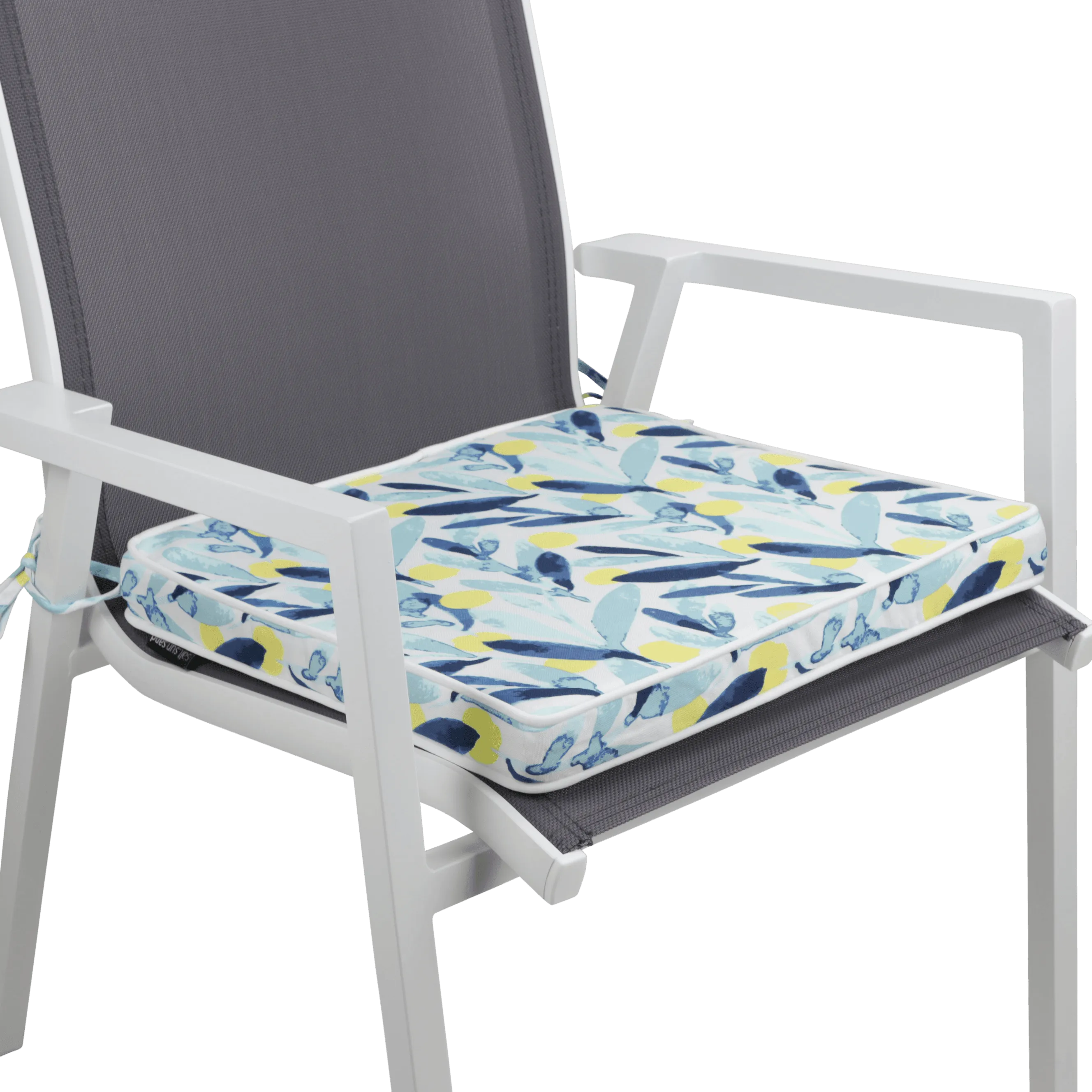 Tahiti Sunrise Square Chair Pad - 43x43x4cm