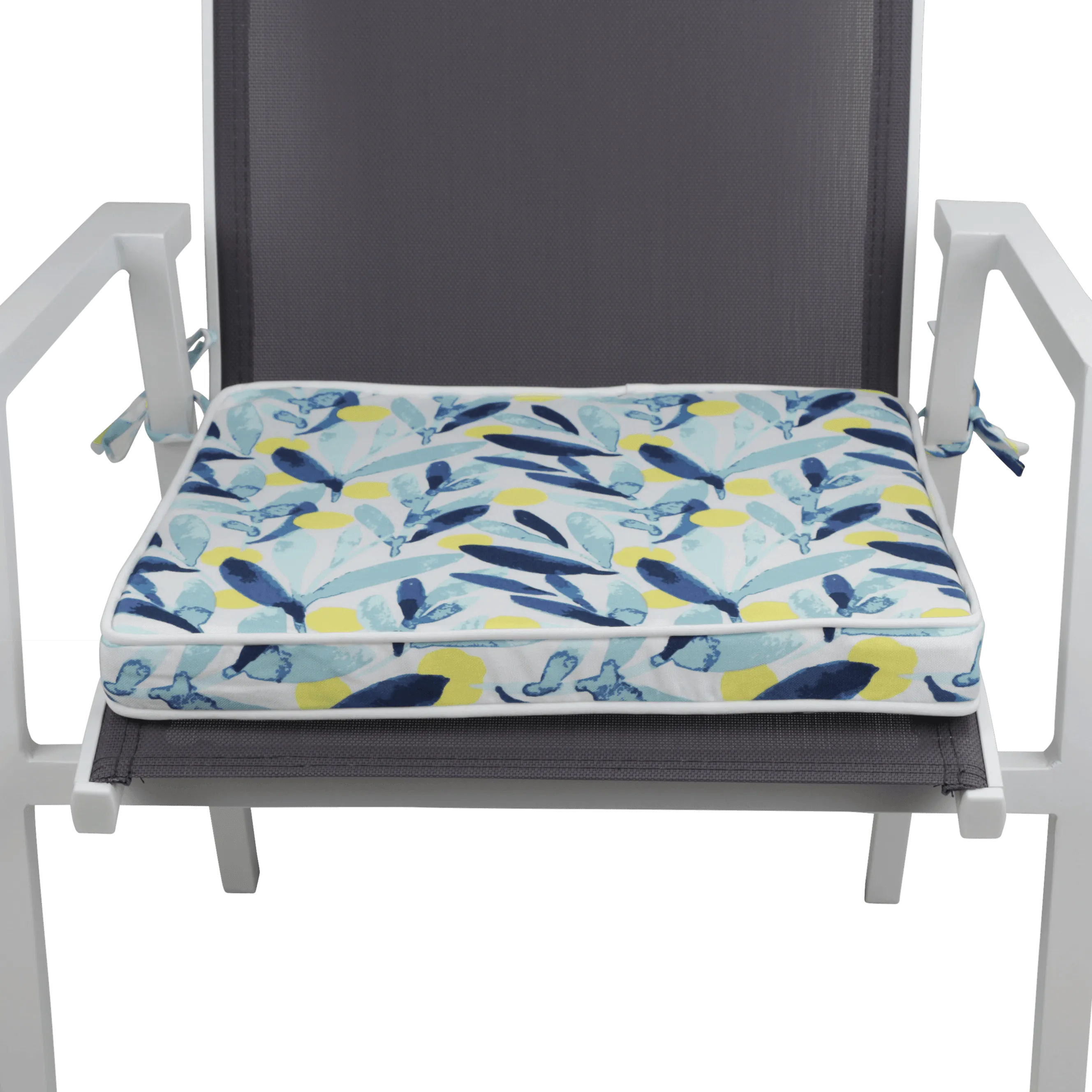 Tahiti Sunrise Square Chair Pad - 43x43x4cm