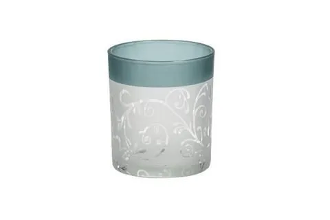 TEAL VINE VOTIVE HOLDER