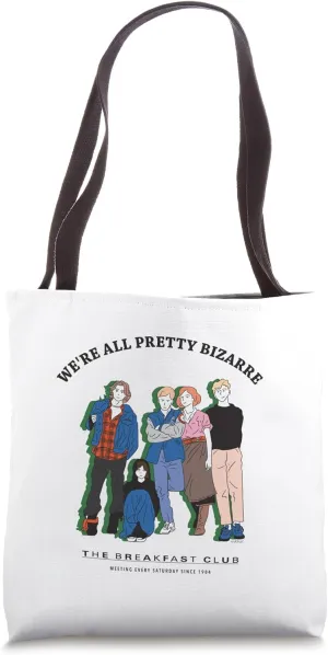 The Breakfast Club Were All Pretty Bizarre Cartoon Style Tote Bag