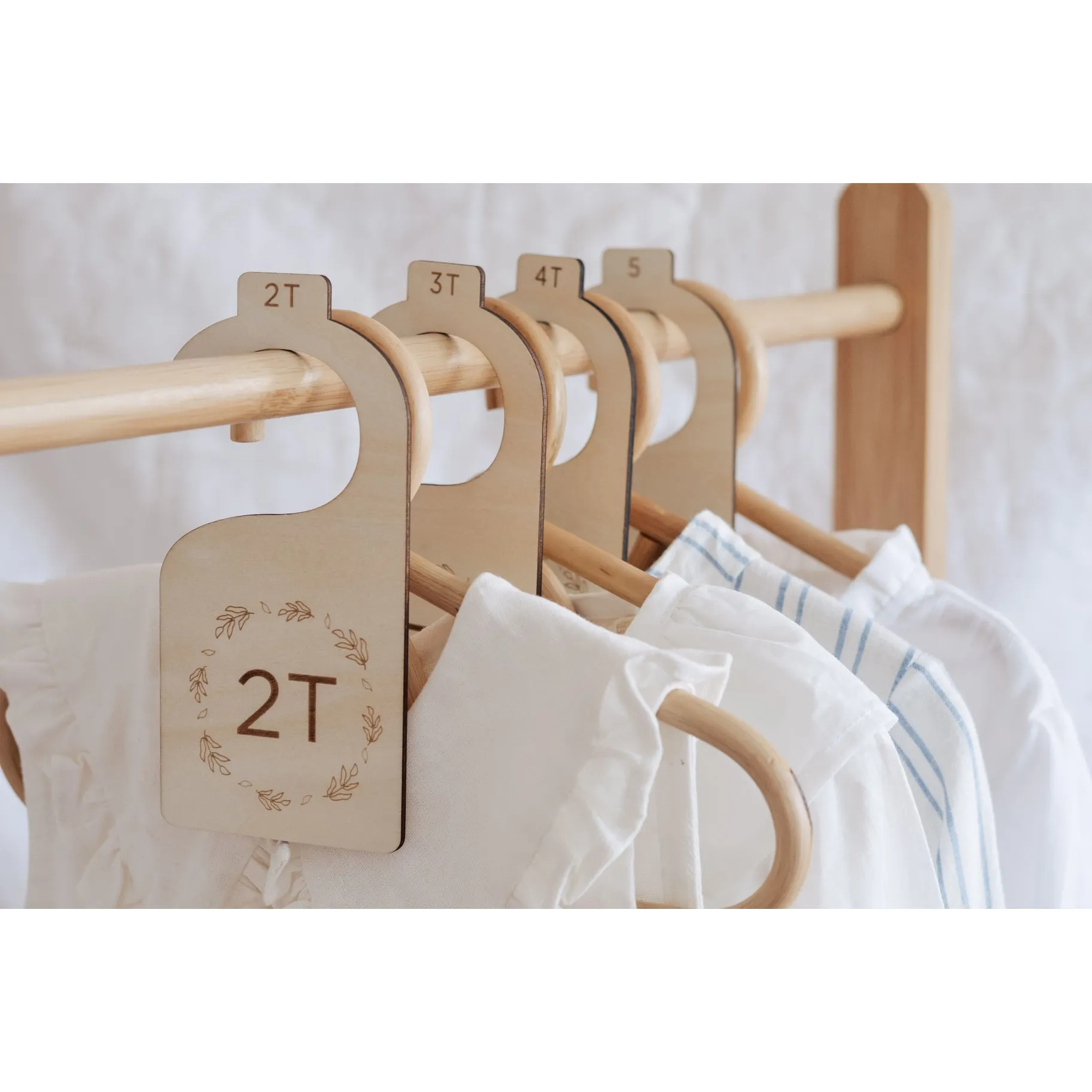 Toddler Wooden Closet Dividers