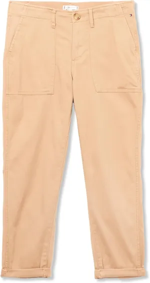 Tommy Hilfiger Women's Sportswear Utility Pant,Tannin,XX-Small