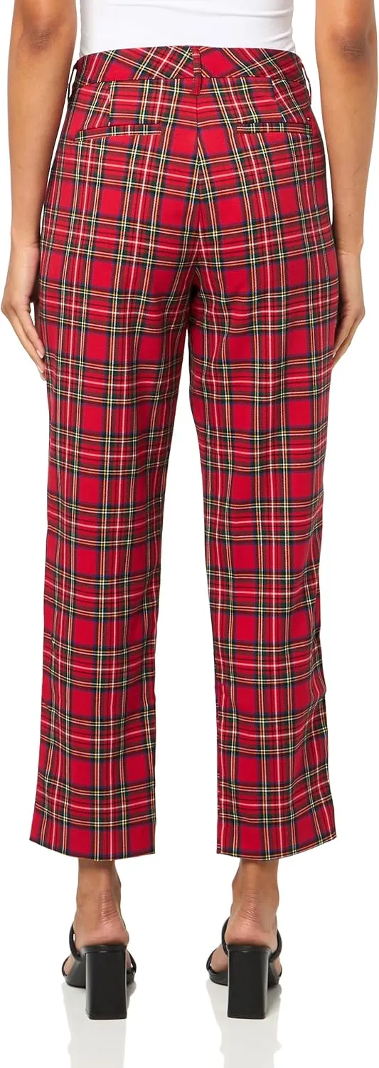 Tommy Hilfiger Women's Tartan Plaid Hampton Pants
