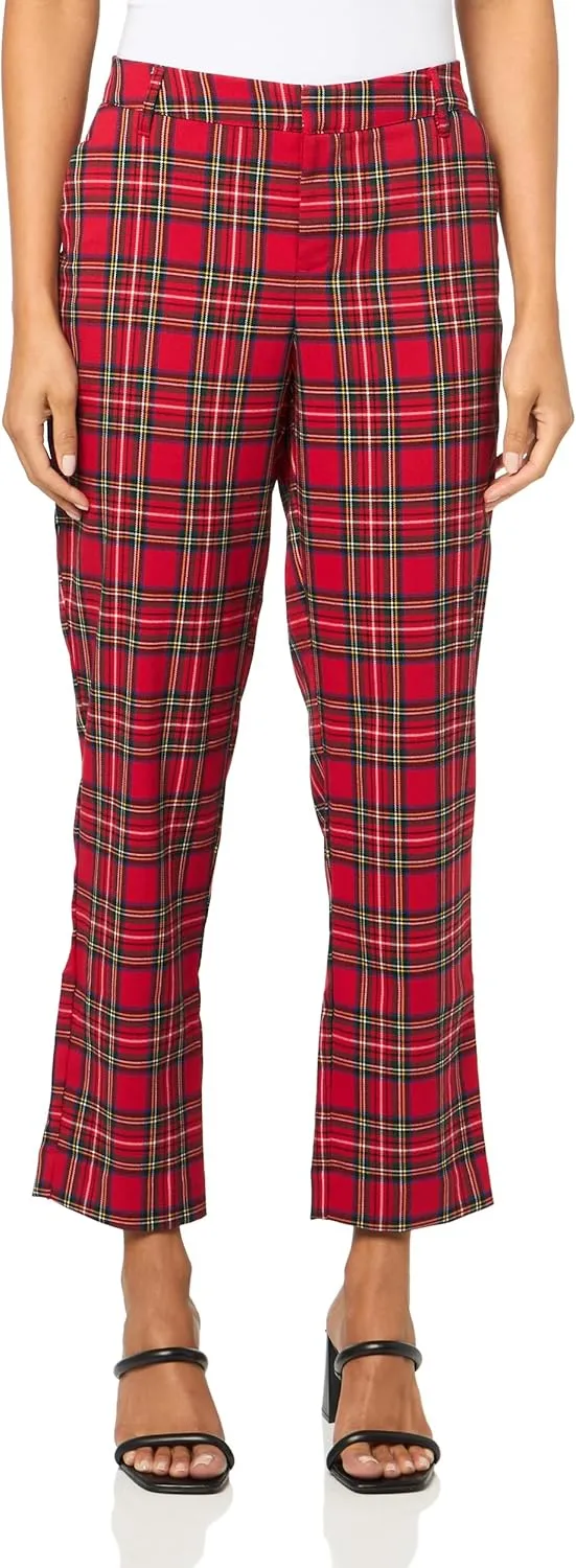 Tommy Hilfiger Women's Tartan Plaid Hampton Pants