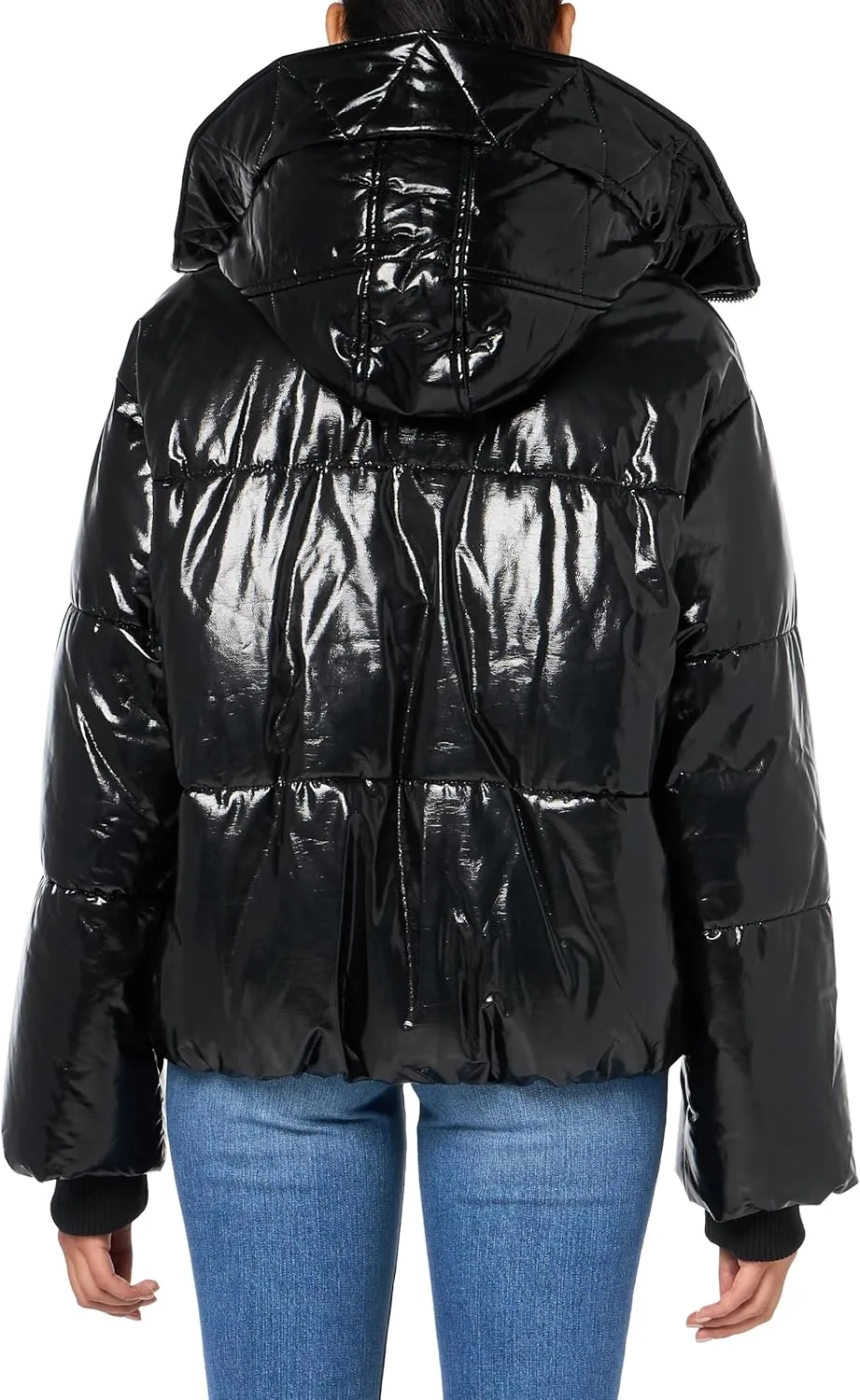 Tommy Hilfiger Women's Zip Up Hooded Puffer Jacket