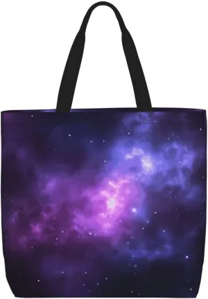 Tote Bag for Women Reusable Grocery Bags Milk Duck Yellow Tote Bag with Inner Pocket Travel Tote for Shopping