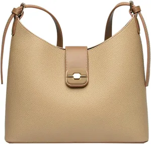 Trendy Vegan Leather Shoulder Crossbody Bag for Women Small Bucket Tote Purse Handbags Shopping Satchels Gifts