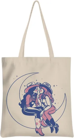 Vintage Western Tote Bag Country Stuff Western Stuff Reusable Grocery Bags Beach Bag, Western Gifts for Women