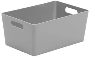 Wham Bam Cool Grey Plastic Studio Storage Office Home & Kitchen Tidy Organiser