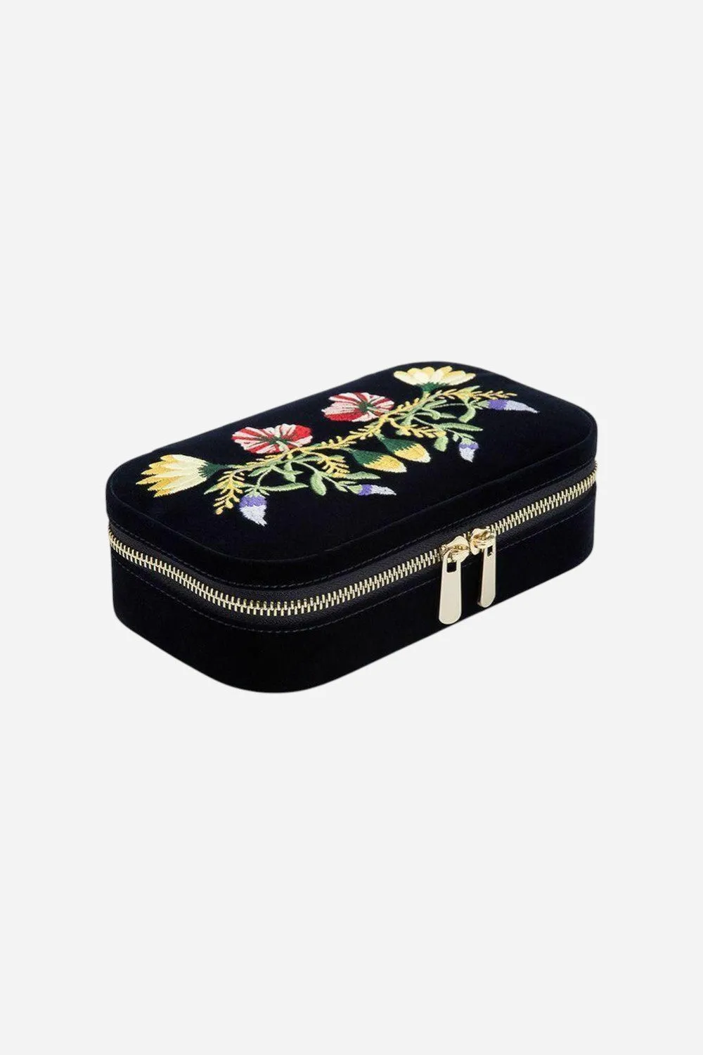 Wolf 1834 Zoe Travel Zip Case in Indigo