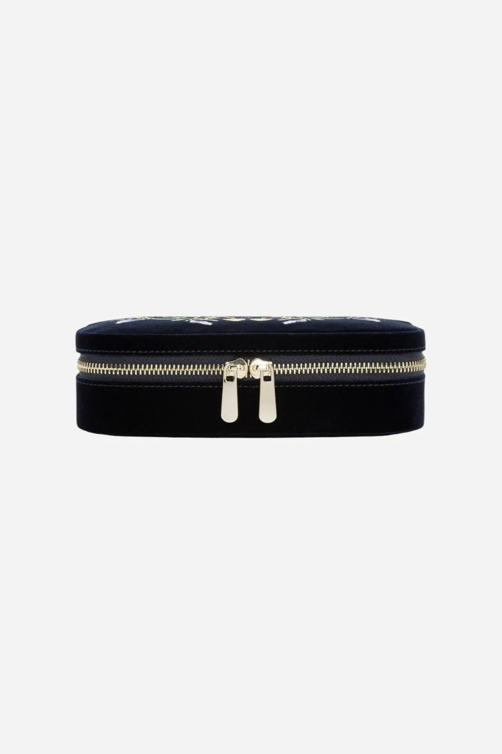 Wolf 1834 Zoe Travel Zip Case in Indigo