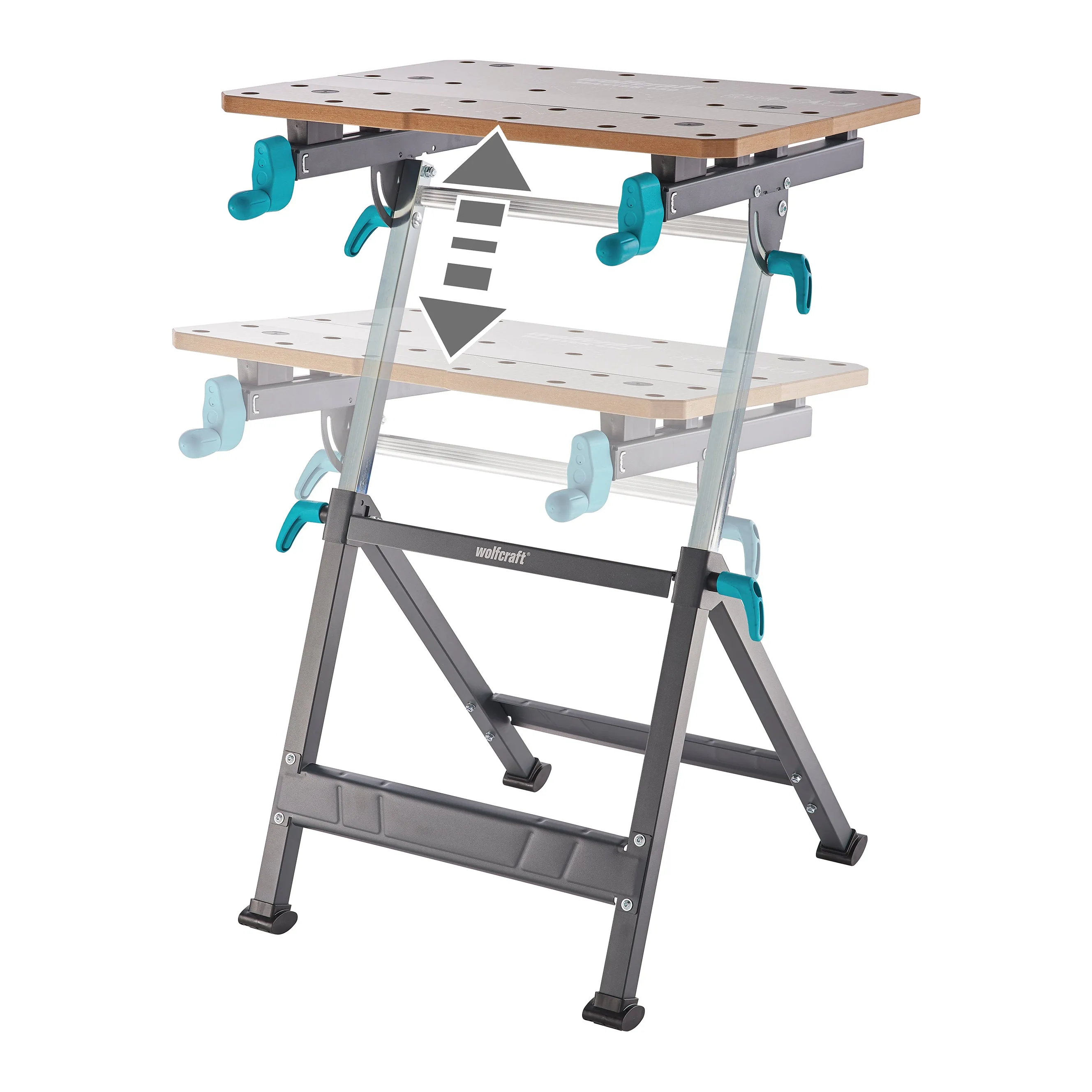 Wolfcraft MASTER 650 ERGO Clamping and Working Table 6870000