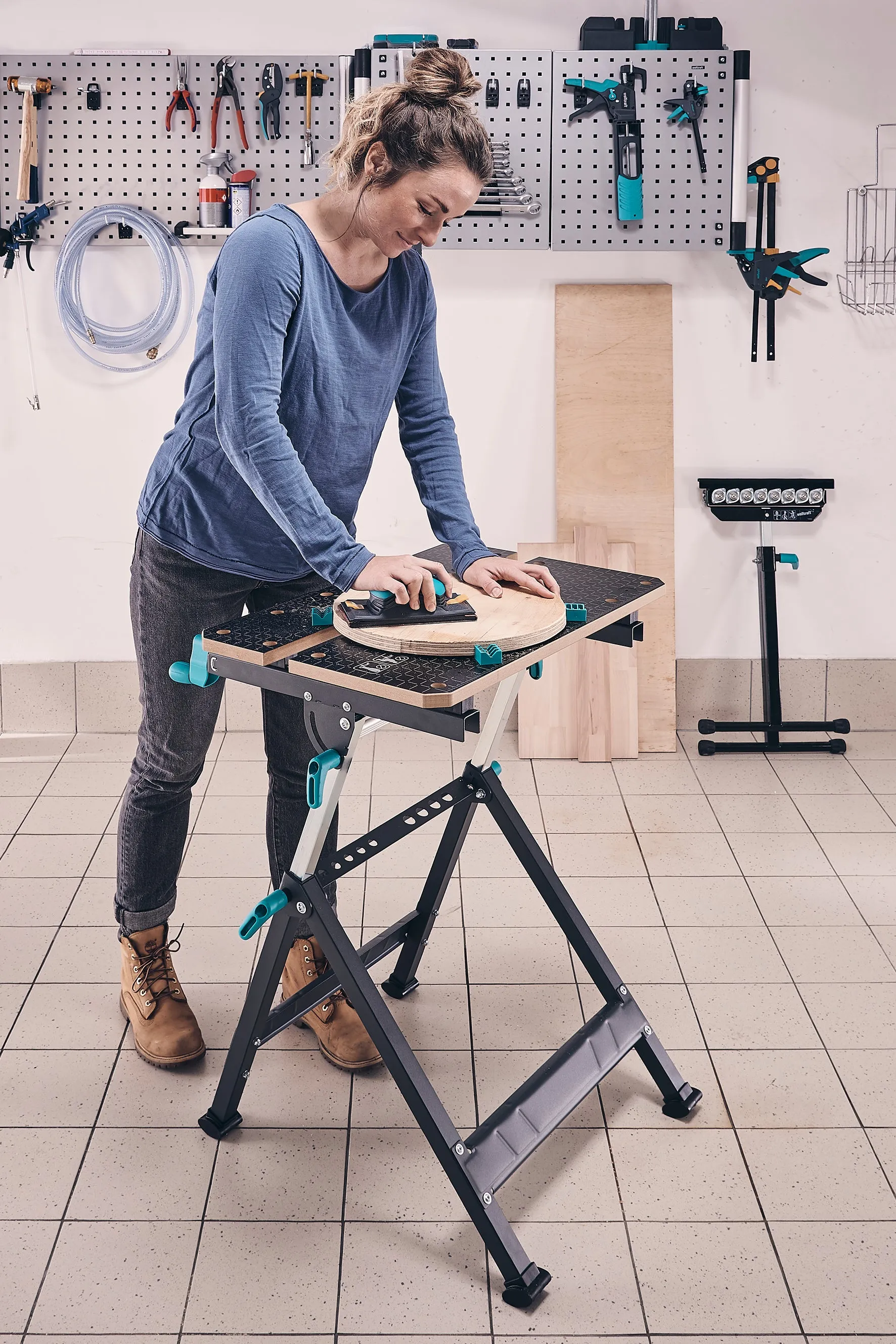 Wolfcraft MASTER 650 ERGO Clamping and Working Table 6870000