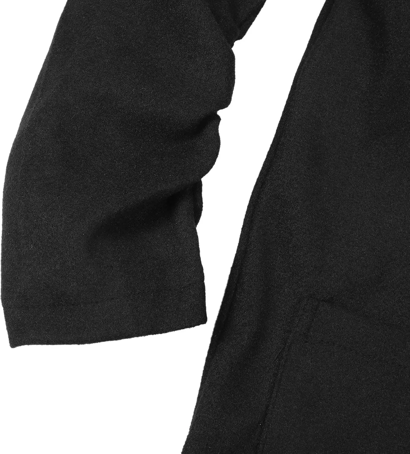 Women Lapel Trench Button Long Open Front Cardigan Coats Casual Lightweight Solid Jacket with Pockets Fall Pluz Size